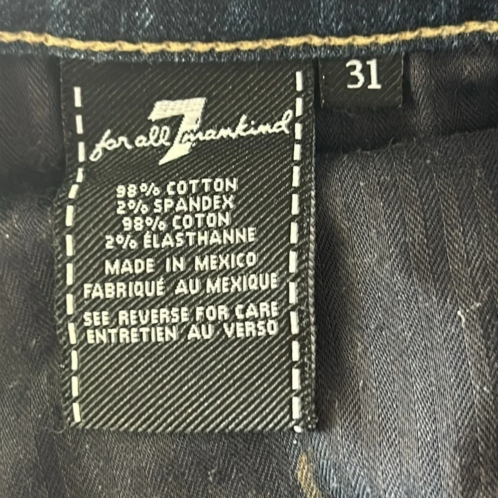 7FAMK Ankle Gwenevere size 31 jeans
